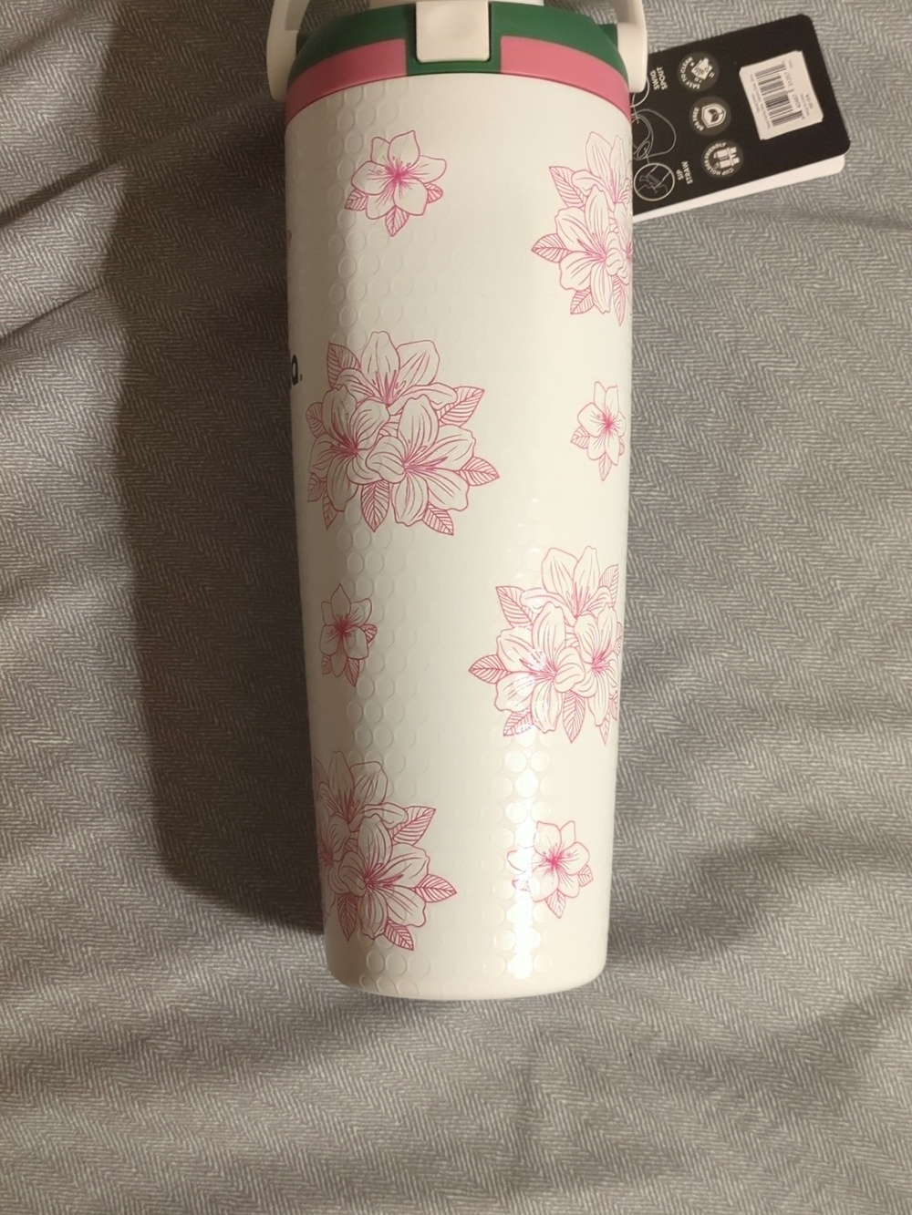 Owala 30oz Floral Water Bottle - Azlea Masters Cup - Picture 4 of 4